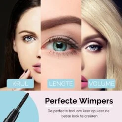 3-Delige Elektrische Wimperkruller Set – Incl. Wimperserum & Wimperborstel – Wimperlifting Set – Lash Lift – Lange, Gekrulde En Volle Wimpers – Eyelash Curler -Cosmetica Korting Winkel 1200x1200 1850