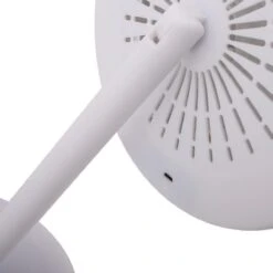 Merkloos Decopatent® Beauty Breeze Mirror - Make-Up Spiegel Met LED Verlichting & Ventilatie - 360° Draaibaar - Make Up 5x Vergrootspiegel -Cosmetica Korting Winkel 1200x1200 1875