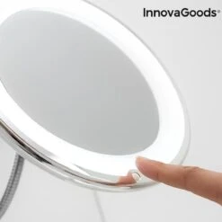 Innovagoods Led Vergrotende Spiegel Met Flexibele Arm En Zuignap Mizoom - Spiegel Met Verlichting - Spiegel - Spiegel Met Zuignap - Spiegel Met Verlichting - Badkamerspiegel Met Led Verlichting - Spiegel Met Verlichting Make Up - Spiegel Met Licht 16 Innovagoods Led Vergrotende Spiegel Met Flexibele Arm En Zuignap Mizoom - Spiegel Met Verlichting - Spiegel - Spiegel Met Zuignap - Spiegel Met Verlichting - Badkamerspiegel Met Led Verlichting - Spiegel Met Verlichting Make Up - Spiegel Met Licht -Cosmetica Korting Winkel 1200x1200 1901