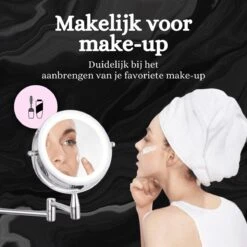 Best’Livin Led Spiegel - Badkamer - Hollywood - Visagie - Spiegellamp - Spiegelverlichting - Slimme Lampen - Oplaadbaar -Cosmetica Korting Winkel 1200x1200 1918