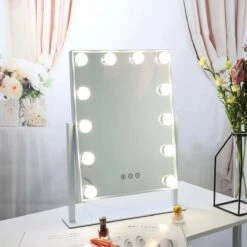 Bright Beauty Vanity Hollywood Make Up Spiegel Met Verlichting - Wit - Dimbaar Met Drie Lichtstanden 11 Bright Beauty Vanity Hollywood Make Up Spiegel Met Verlichting - Wit - Dimbaar Met Drie Lichtstanden -Cosmetica Korting Winkel 1200x1200 2007