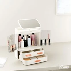 PIXMY® - Make Up Organizer – Ladekastje – Sieraden Houder – COMLWit -Cosmetica Korting Winkel 1200x1200 2134