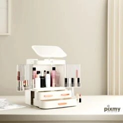 PIXMY® - Make Up Organizer – Ladekastje – Sieraden Houder – COMLWit -Cosmetica Korting Winkel 1200x1200 2139
