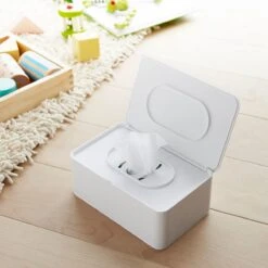 Yamazaki Bakje Voor Vochtige Doekjes - Wit - Met Deksel -Cosmetica Korting Winkel 1200x1200 2153