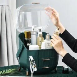 PIXMY® - Make Up Organizer – Ladekastje – Sieraden Houder - Groen -Cosmetica Korting Winkel 1200x1200 2194