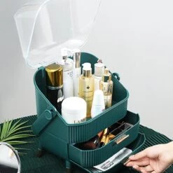 PIXMY® - Make Up Organizer – Ladekastje – Sieraden Houder - Groen -Cosmetica Korting Winkel 1200x1200 2197