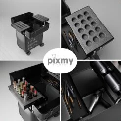 PIXMY® - MT130-S - Make Up Koffer - Cosmetica Koffer - DESIGN -Cosmetica Korting Winkel 1200x1200 2318