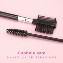 Wimperkruller Set – 5-delig – Met Wimperkruller, Wimperkruller Klein, Wimper Pincet, Wimper Borstel Met Kam, Spoolie - RVS – Rose Goud En Zwart -Cosmetica Korting Winkel 1200x1200 2368