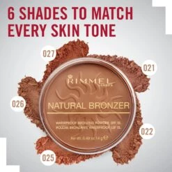 Rimmel London Natural Bronzer Bronzing Powder - 26 Sun Kissed -Cosmetica Korting Winkel 1200x1200 312