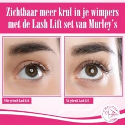 MURLEY’s Lash Lift Professionele Wimperlifting Set - Eyelash Lifting Kit - Wimperlift - Lashlift - 12 Weken Lang Perfect Gekrulde Wimpers - Geen Wimperkruller Meer Nodig -Cosmetica Korting Winkel 1200x1200 999