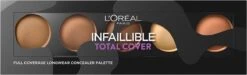 L'Oréal Paris LMU Inf.TCover Conceal.palette 2 Dark S Concealermake-up -Cosmetica Korting Winkel 1200x363