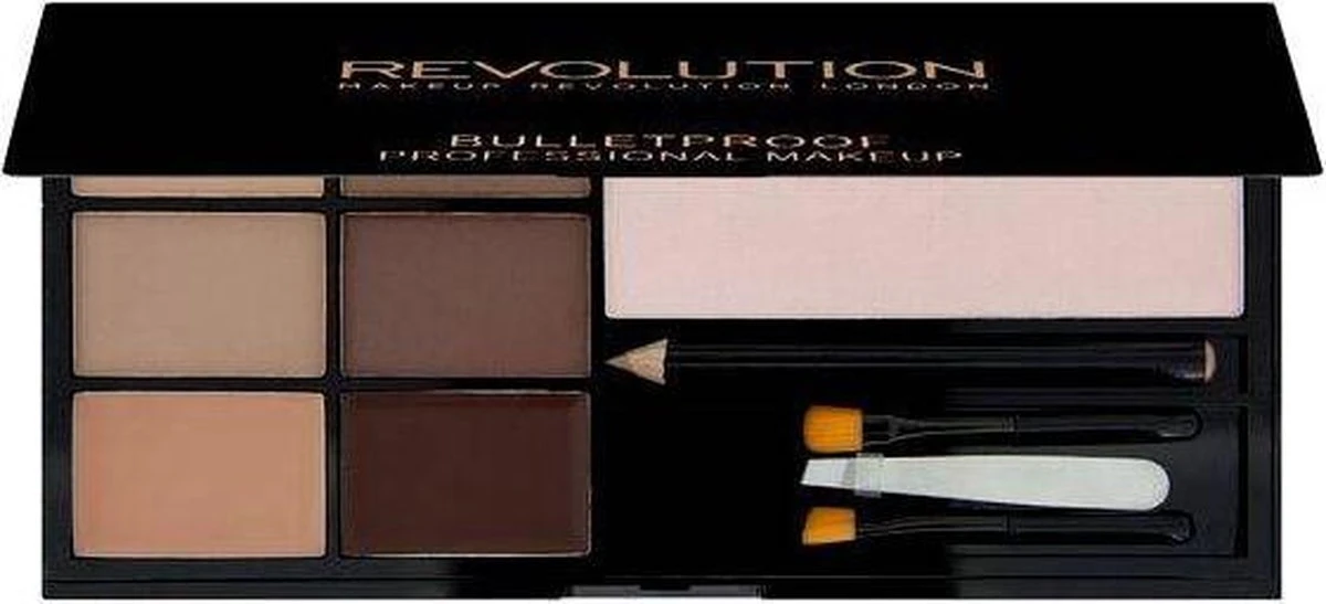 Makeup Revolution Ultra Brow The Ultimate Brow Enhancing Kit - Fair To Medium 4 Makeup Revolution Ultra Brow The Ultimate Brow Enhancing Kit - Fair To Medium - Afbeelding 2