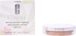 Clinique Almost Powder SPF 15 - Deep - Make-uppoeder -Cosmetica Korting Winkel 1200x572