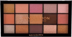 Makeup Revolution Re-loaded Palette - Fundamental - Oogschaduw Palette - 15 Kleuren -Cosmetica Korting Winkel 1200x617