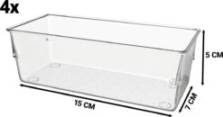 Waal® Lade Organizer (set Van 13 Bakjes) - Lade Verdeler - Keuken - Kantoor - Make-up - Bureau - Transparant -Cosmetica Korting Winkel 1200x632