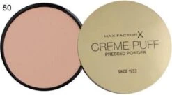 Max Factor Creme Puff Compact Gezichtspoeder - 50 Natural 22 Max Factor Creme Puff Compact Gezichtspoeder - 50 Natural -Cosmetica Korting Winkel 1200x659