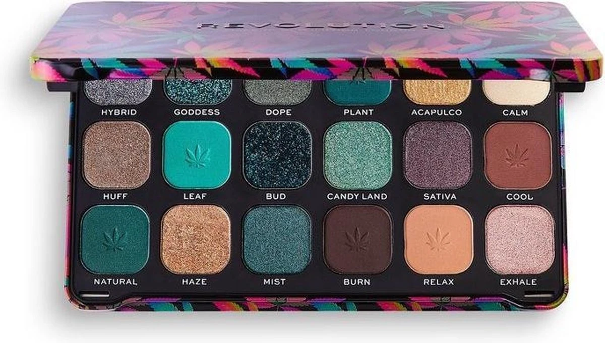 Makeup Revolution - Forever Flawless Chilled - Eyeshadow Palette 5 Makeup Revolution - Forever Flawless Chilled - Eyeshadow Palette - Afbeelding 3