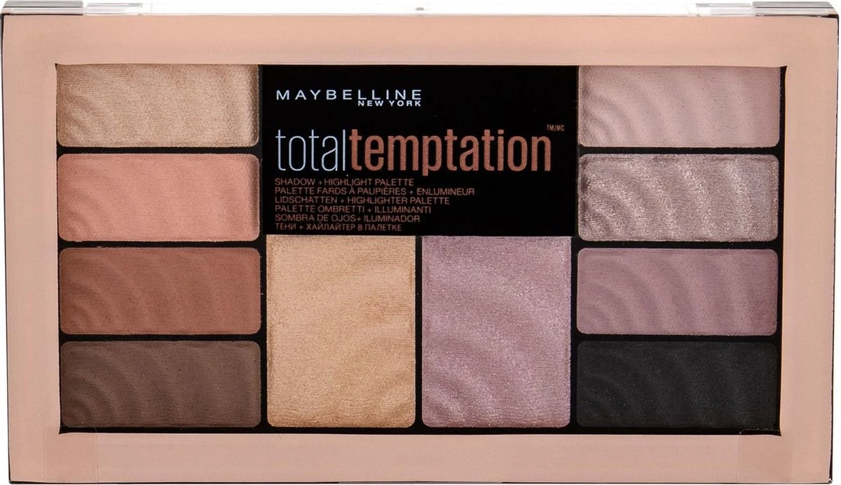Maybelline Temptation Oogschaduw Palette - 12 Kleuren 7 Maybelline Temptation Oogschaduw Palette - 12 Kleuren - Afbeelding 5