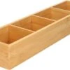 Gerim - Make-up Sorteer Organizer 4-vaks Bakje 44 X 10 X 6 Cm Bamboe -Cosmetica Korting Winkel 1200x737 1