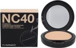 MAC Studio Fix Powder Plus Foundation - NC40 - 15 G - Poeder Foundation -Cosmetica Korting Winkel 1200x752