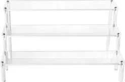 QWORK 3-laags Acryl Displaystandaard, Transparant Acryl Display Riser Plank Voor Figuren, Sieraden, Cupcake, Lippenstift, Nagellak, Kruiden, 30x21x15cm 17 QWORK 3-laags Acryl Displaystandaard, Transparant Acryl Display Riser Plank Voor Figuren, Sieraden, Cupcake, Lippenstift, Nagellak, Kruiden, 30x21x15cm -Cosmetica Korting Winkel 1200x786 5