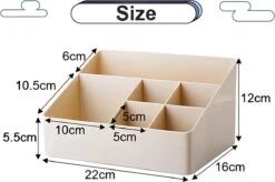 Merkloos Make-Up Organizers - Opbergdoos - Cosmetica - Beige - Sieraden - Nagelak - Make Up Organizer - Make Up Organizers -Cosmetica Korting Winkel 1200x798 1