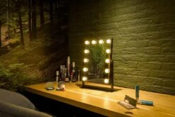 United Entertainment - Hollywood Spiegel Met 12 LEDs - 36x47,5 Cm - Zwart -Cosmetica Korting Winkel 1200x800 52