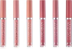 Set Van 6 X Matte Lip Gloss Nude | Lipgloss Matte Set | Waterproof | Nude Kleuren -Cosmetica Korting Winkel 1200x820 4