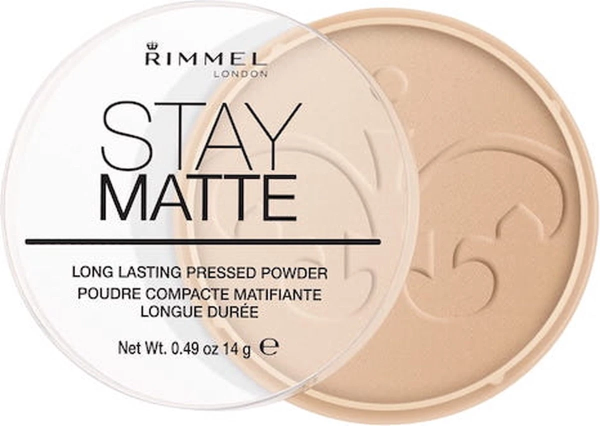Rimmel London Stay Matte Pressed Powder - 004 Sandstorm - Powder 11 Rimmel London Stay Matte Pressed Powder - 004 Sandstorm - Powder - Afbeelding 9
