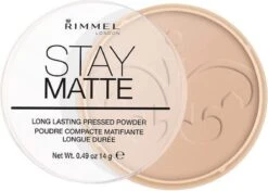 Rimmel London Stay Matte Pressed Powder - 005 Silky Beige 40 Rimmel London Stay Matte Pressed Powder - 005 Silky Beige -Cosmetica Korting Winkel 1200x854