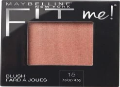 Maybelline Fit Me Blush - 15 Nude - Oranje - Natuurlijk Ogende Rouge -Cosmetica Korting Winkel 1200x869 1