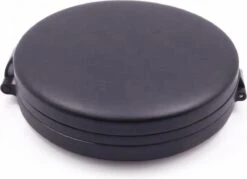 UNIQ Drievoudige Compacte Reisspiegel Met LED (vergroting 5x En 10x) - Make Up Spiegel Met Verlichting - Zwart -Cosmetica Korting Winkel 1200x869 3