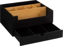 Five® - Make-up Organizer - Zwart - Medium - Zonder Lade - Sorteervakken -Cosmetica Korting Winkel 1200x874 3