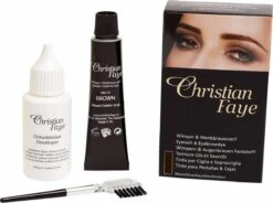 Christian Faye Wenkbrauw- En Wimperverfkit - Donkerbruin -Cosmetica Korting Winkel 1200x896 2