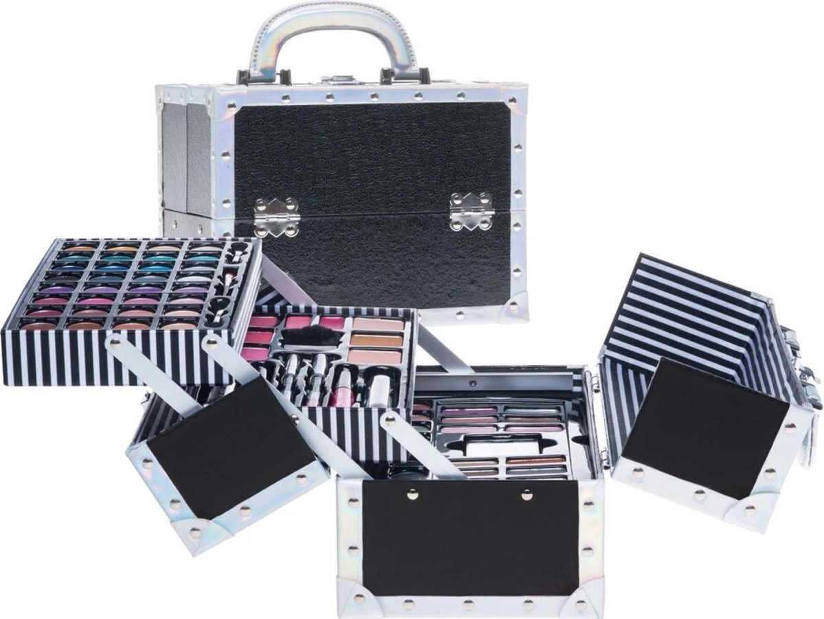 Luxe Make-up Koffer 75 Delig - Make Up Koffer Met Inhoud - Make Up Koffer Meisjes - Make Up Koffer Kinderen 3 Luxe Make-up Koffer 75 Delig - Make Up Koffer Met Inhoud - Make Up Koffer Meisjes - Make Up Koffer Kinderen
