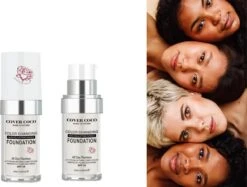 Covercoco London Flawless Foundation - Premium Color Changing - Kleurveranderende - Voor Elke Kleur Huid - Waterproof TLM -Cosmetica Korting Winkel 1200x909