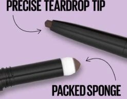 Maybelline Express Brow Duo Wenkbrauwpotlood - 05 Black Brown 25 Maybelline Express Brow Duo Wenkbrauwpotlood - 05 Black Brown -Cosmetica Korting Winkel 1200x939 3