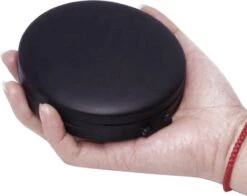 UNIQ Drievoudige Compacte Reisspiegel Met LED (vergroting 5x En 10x) - Make Up Spiegel Met Verlichting - Zwart -Cosmetica Korting Winkel 1200x951 1