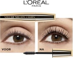 L’Oréal Paris - Volume Million Lashes - Zwart - Volume Mascara - 10.7 Ml -Cosmetica Korting Winkel 1200x965 2