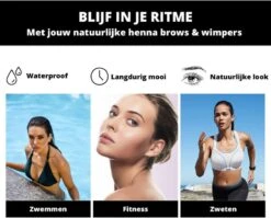 2 In 1 - Henna Wenkbrauwverf En Wimperverf - Bruin - Henna Brows - DIY Henna Brows Kit - Starterspakket -Cosmetica Korting Winkel 1200x969 3