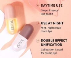 2 Stuks DAG En Nacht Lip Plumpers | Natuurlijke Lip Plumpers | 50% Vollere Lippen In 2 Min | Lip Filler | Lipgloss | Lip Maximizer | Cadeautip | In Een Schattige Cadeauverpakking! -Cosmetica Korting Winkel 1200x972 1