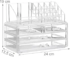 Merkloos Make-up Organizer - Tweedelig - Cosmetica Opbergdoos 13 Merkloos Make-up Organizer - Tweedelig - Cosmetica Opbergdoos -Cosmetica Korting Winkel 1200x976 4