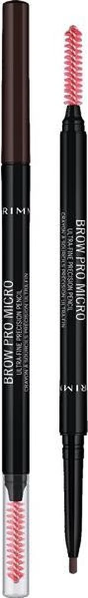Rimmel London Brow Pro Micro Wenkbrauwpotlood - 003 Dark Brown 10 Rimmel London Brow Pro Micro Wenkbrauwpotlood - 003 Dark Brown - Afbeelding 8