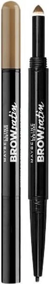 Maybelline Brow Satin Wenkbrauwpotlood - 025 Brunette 7 Maybelline Brow Satin Wenkbrauwpotlood - 025 Brunette - Afbeelding 5