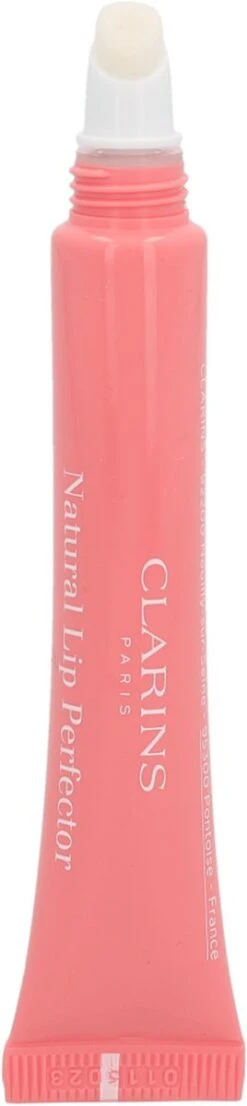 Clarins Instant Light Natural Lip Perfector - 01 Rose Shimmer - Lipgloss - 12 Ml -Cosmetica Korting Winkel 268x1200 1
