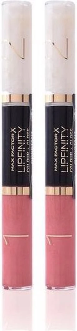 Max Factor Lipfinity Colour & Gloss Lipgloss - 570 Gleaming Coral -Cosmetica Korting Winkel 281x1200 6