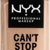 NYX Professional Makeup - Can't Stop Won't Stop Foundation - Natural -Cosmetica Korting Winkel 290x1200 4