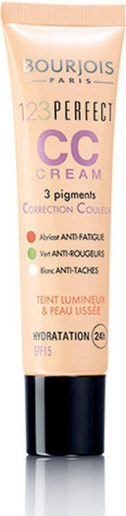 Bourjois 123 Perfect CC Cream - 033 Beige Rosé -Cosmetica Korting Winkel 294x1200 4