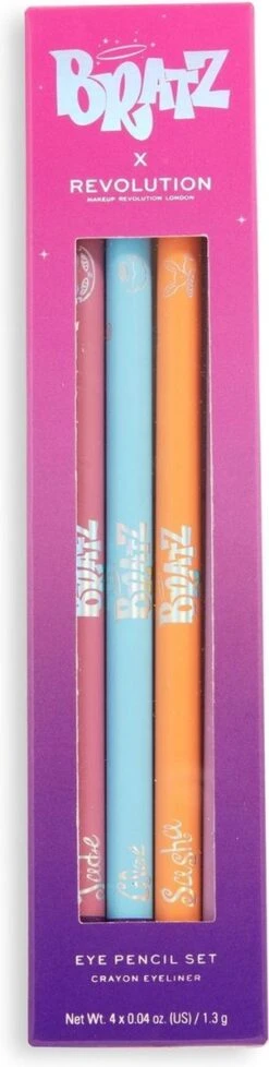 Makeup Revolution X Bratz Kohl Liner Set - Eyeliner/Oogpotlood Set - Pastel Lila, Roze, Oranje & Blauw -Cosmetica Korting Winkel 303x1200 13