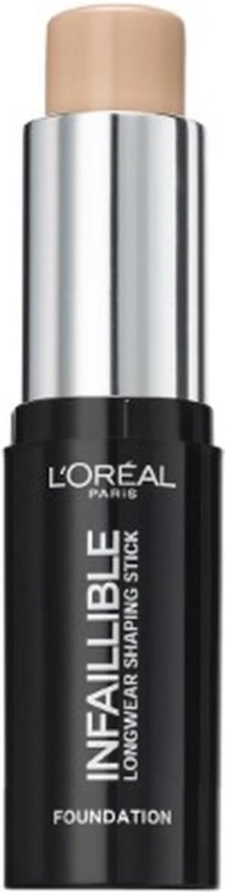 L'Oréal Paris Make-Up Designer Infallible Longwear Shaping Stick - 190 Golden Beige - Foundation -Cosmetica Korting Winkel 303x1200 7